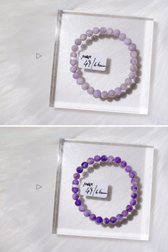 Natural Sodalite Bracelet Turns Purple In Sunlight